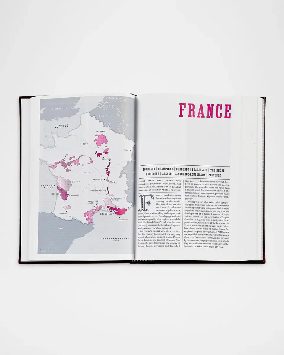 Graphic Image "The Wine Bible (3rd Edition)" Leather-Bound Book by Karen MacNeil | Thumbnail 5 Graphic Image "The Wine Bible (3rd Edition)" Leather-Bound Book by Karen MacNeil | Thumbnail 5