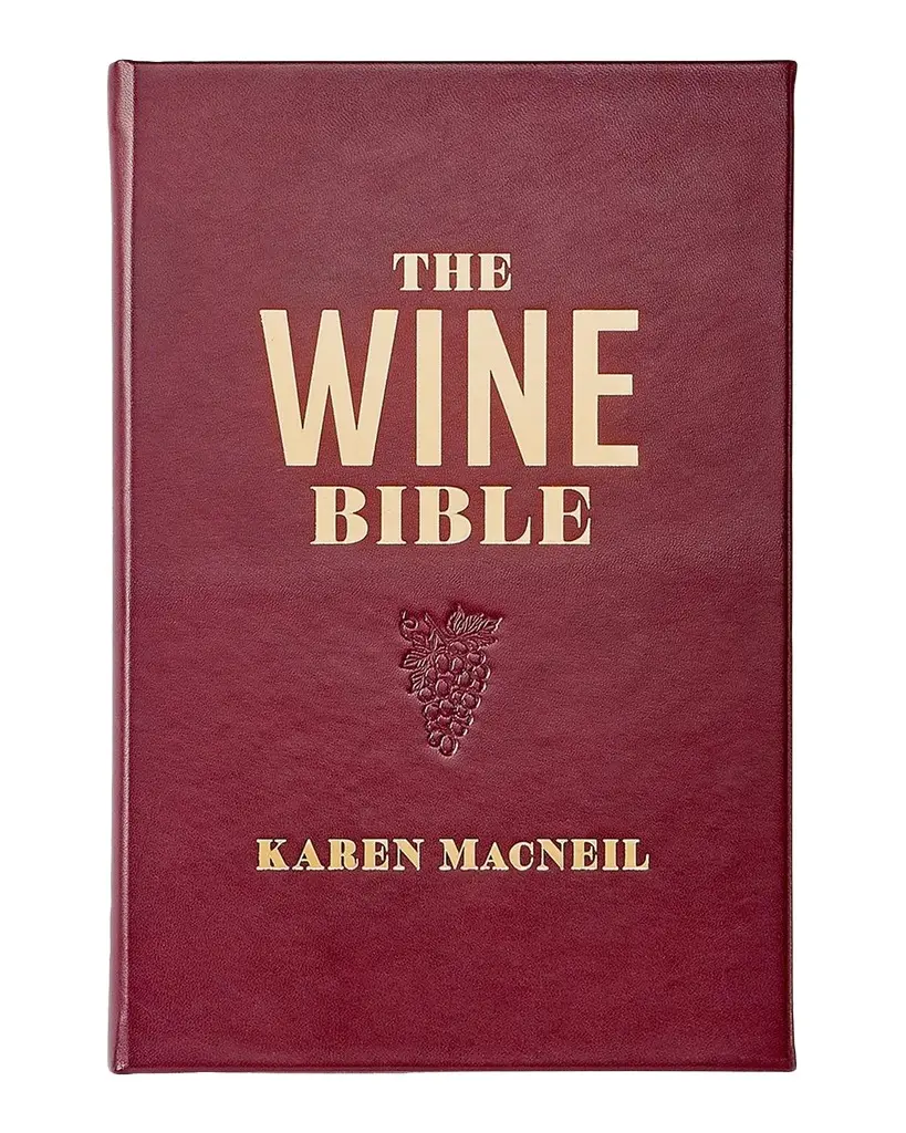 Graphic Image "The Wine Bible (3rd Edition)" Leather-Bound Book by Karen MacNeil