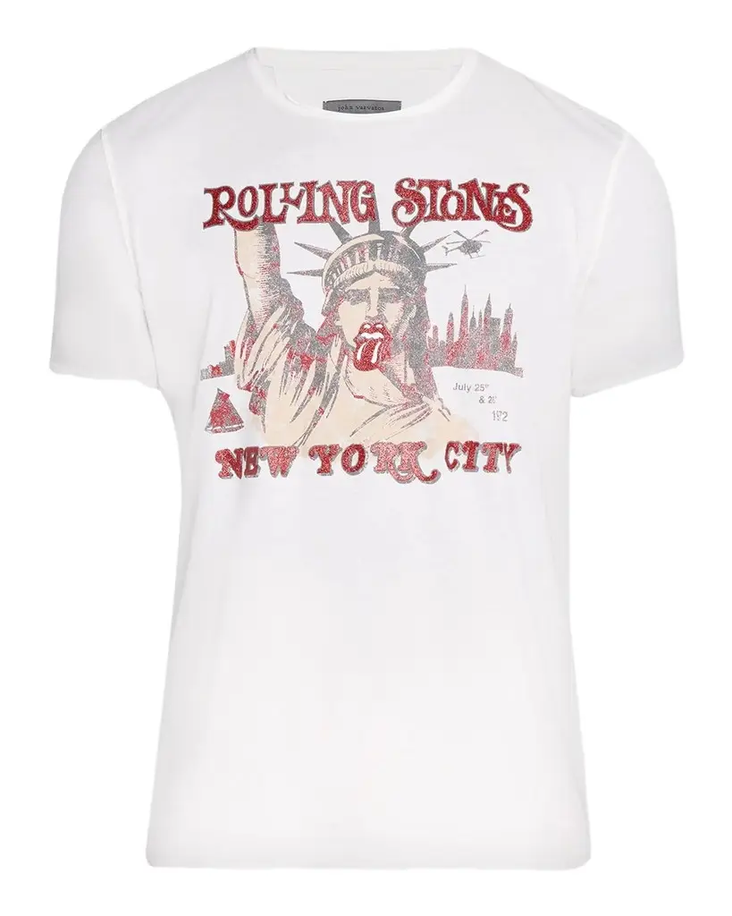 JOHN VARVATOS Men's The Rolling Stones NYC T-Shirt