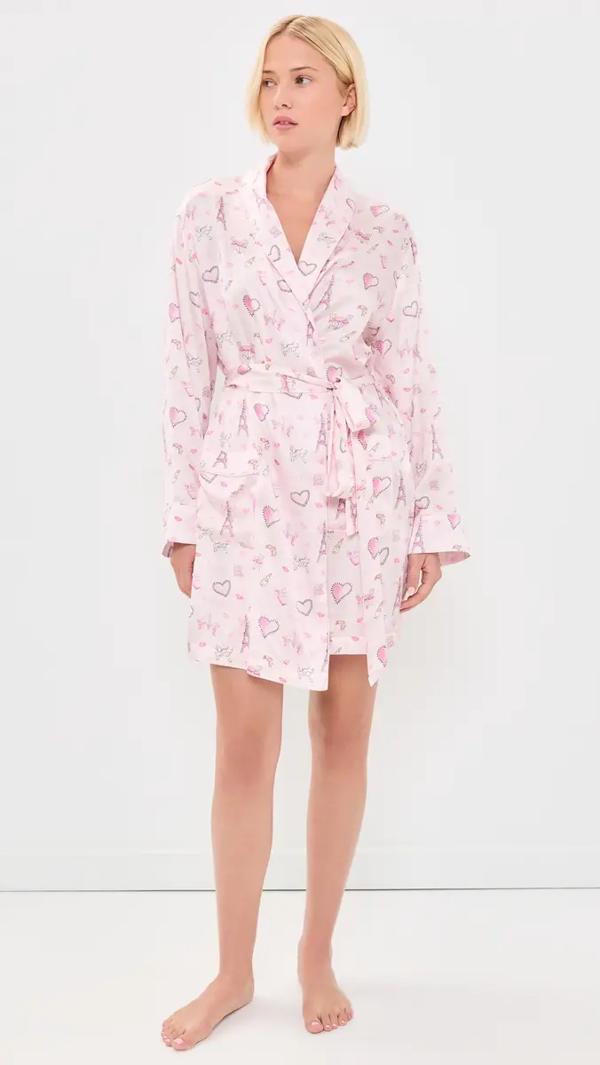 LoveShackFancy Silk Robe | Thumbnail 5 LoveShackFancy Silk Robe | Thumbnail 5