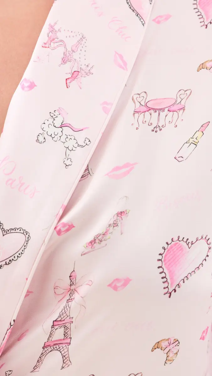 LoveShackFancy Silk Robe | Thumbnail 6 LoveShackFancy Silk Robe | Thumbnail 6
