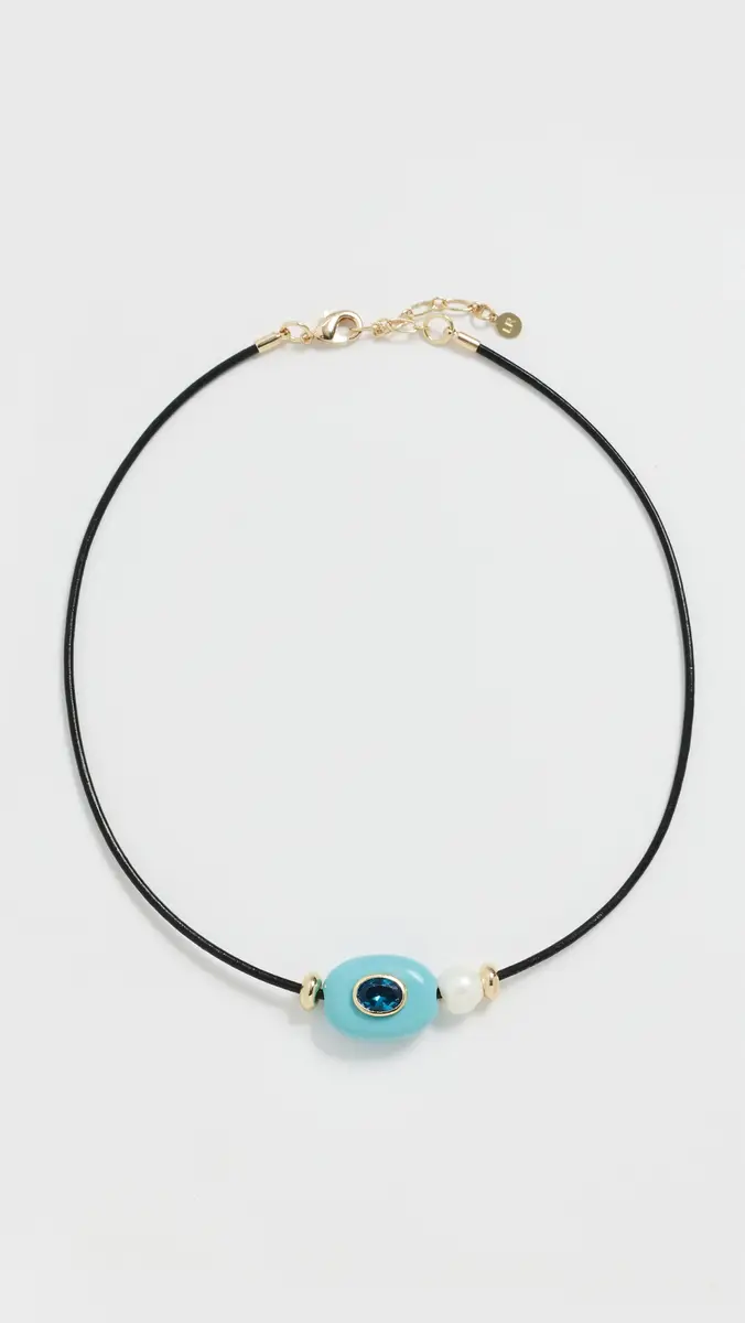 Lacey Ryan Turquoise & Pearl Choker Necklace | Thumbnail 2 Lacey Ryan Turquoise & Pearl Choker Necklace | Thumbnail 2