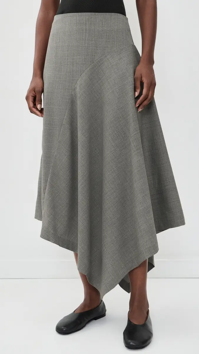 St. Agni Wool Asymmetrical Skirt | Thumbnail 2 St. Agni Wool Asymmetrical Skirt | Thumbnail 2