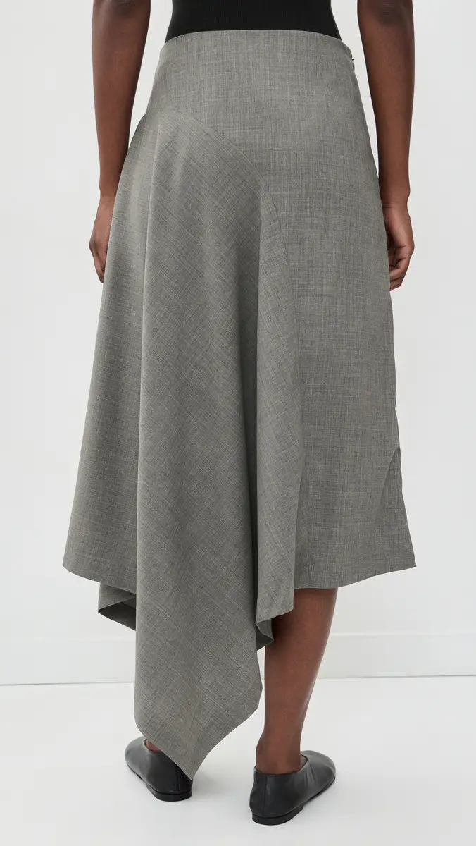 St. Agni Wool Asymmetrical Skirt | Thumbnail 3 St. Agni Wool Asymmetrical Skirt | Thumbnail 3