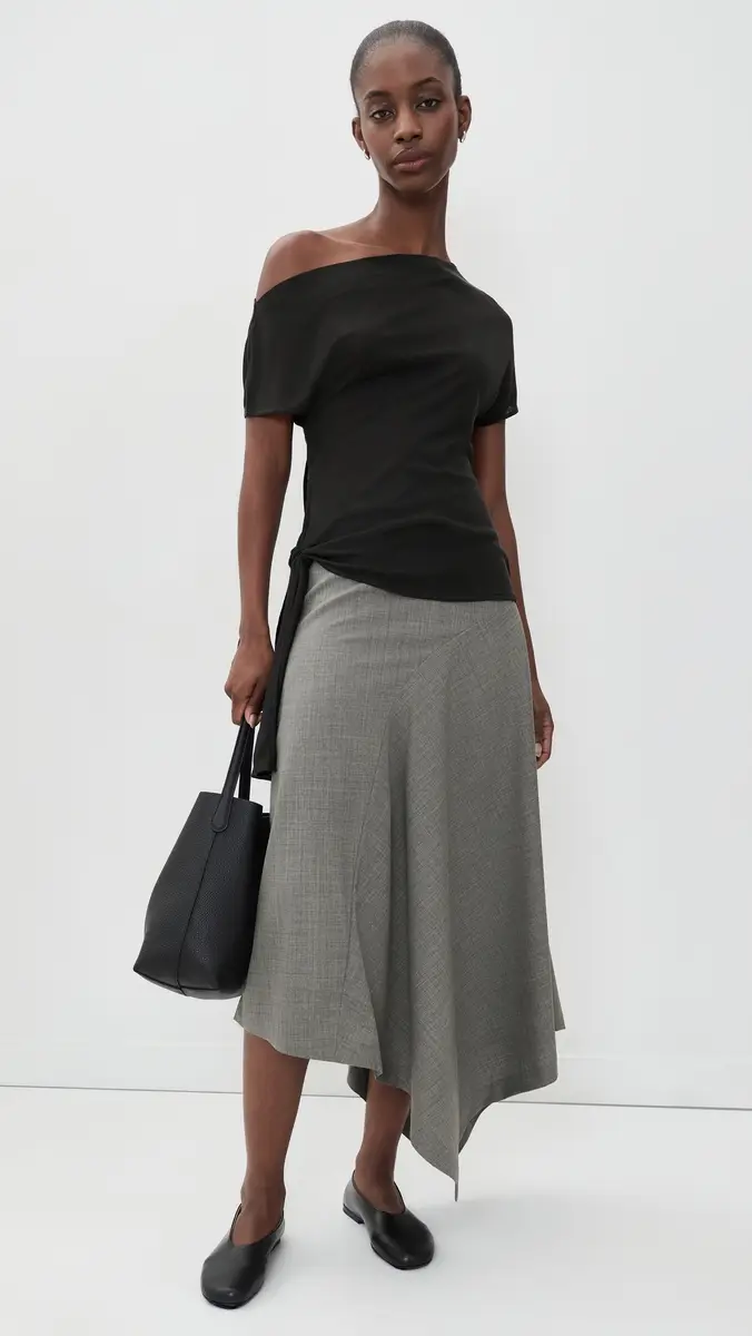 St. Agni Wool Asymmetrical Skirt | Thumbnail 5 St. Agni Wool Asymmetrical Skirt | Thumbnail 5
