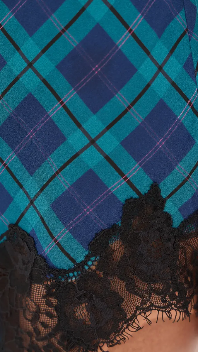 Fleur du Mal Tartan Asymmetrical Skirt | Thumbnail 6 Fleur du Mal Tartan Asymmetrical Skirt | Thumbnail 6