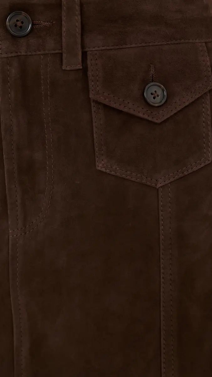 PAIGE Janelle Suede Skirt | Thumbnail 6 PAIGE Janelle Suede Skirt | Thumbnail 6