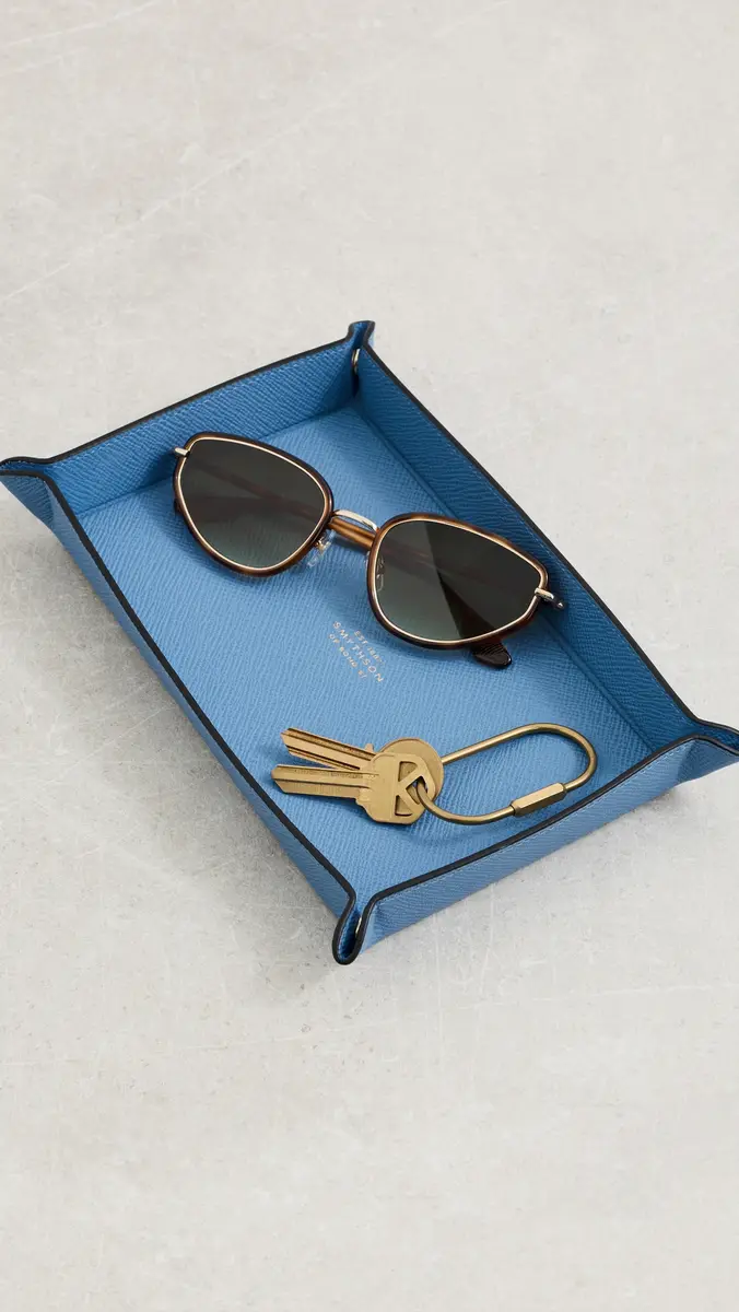 Smythson Small Rectangle Trinket Tray | Thumbnail 2 Smythson Small Rectangle Trinket Tray | Thumbnail 2