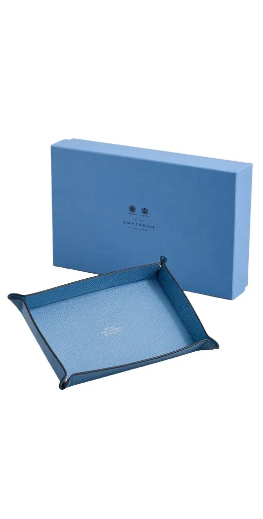 Smythson Small Rectangle Trinket Tray