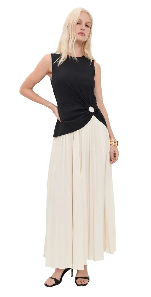 SIMONMILLER Cori Pleated Dress