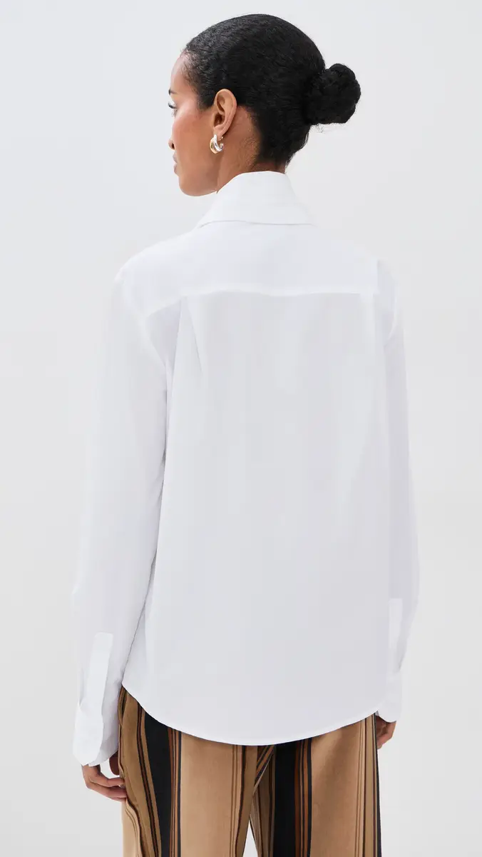 TWP CB Shirt with Tie White | Thumbnail 3 TWP CB Shirt with Tie White | Thumbnail 3