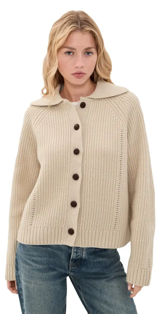 White + Warren Merino Wool Cardigan