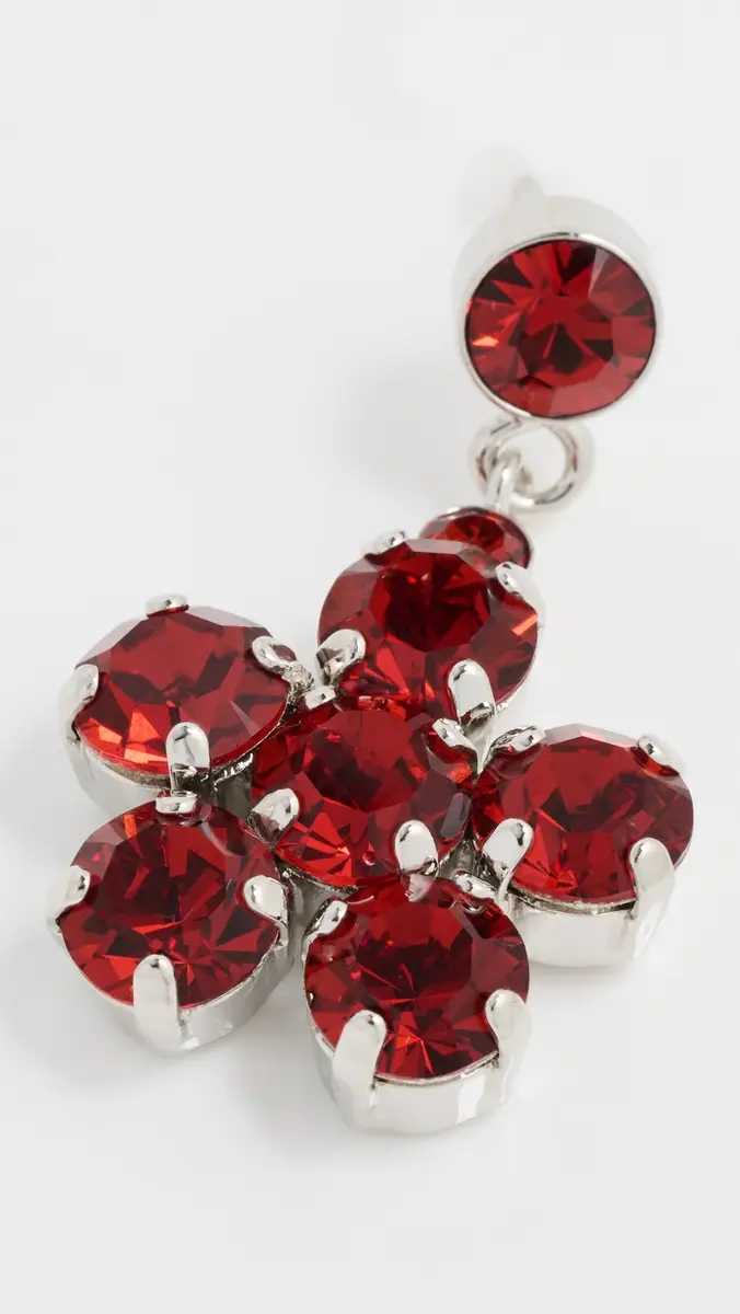 Simone Rocha Mini Daisy Drop Earrings | Thumbnail 5 Simone Rocha Mini Daisy Drop Earrings | Thumbnail 5