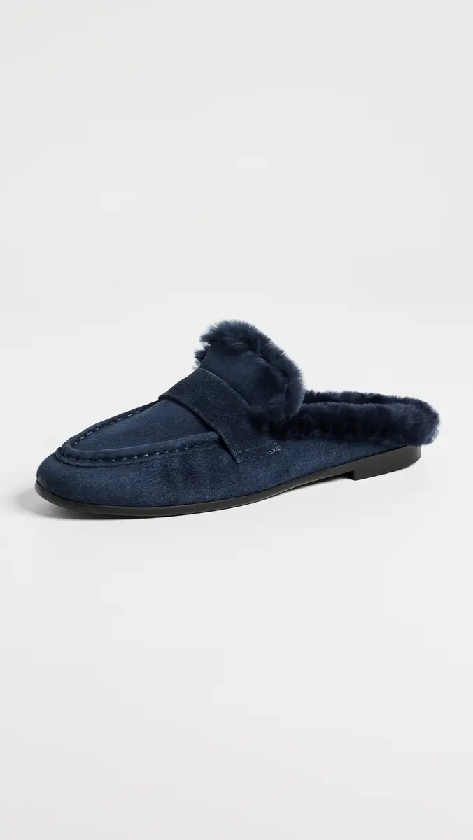 Black Suede Studio Theo Loafers | Thumbnail 2 Black Suede Studio Theo Loafers | Thumbnail 2