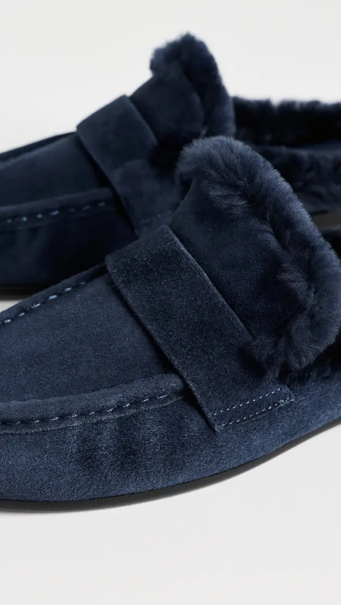 Black Suede Studio Theo Loafers | Thumbnail 6 Black Suede Studio Theo Loafers | Thumbnail 6