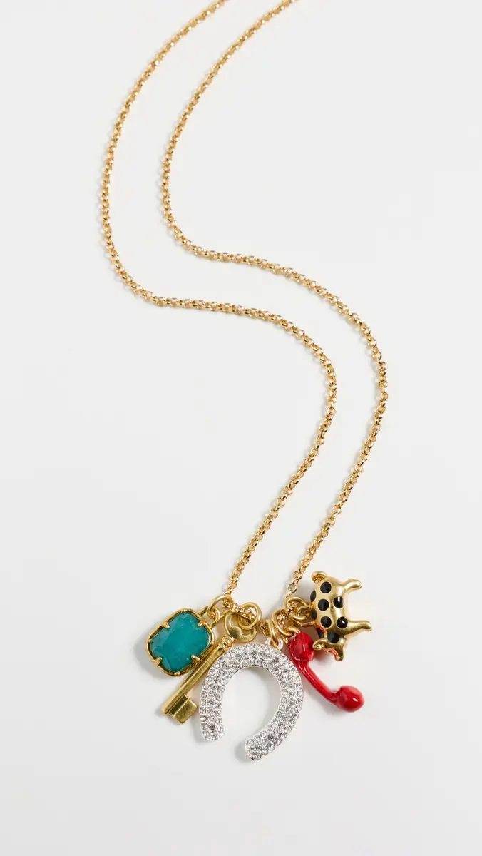 Clare V. Clare V. Gigi Charm Necklace | Thumbnail 2 Clare V. Clare V. Gigi Charm Necklace | Thumbnail 2