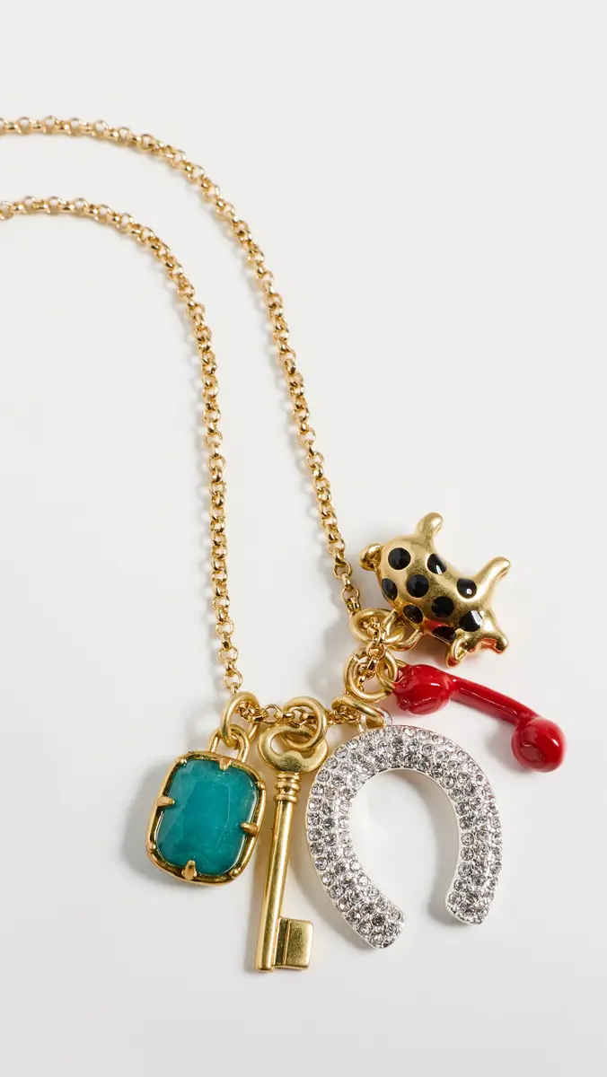 Clare V. Clare V. Gigi Charm Necklace | Thumbnail 5 Clare V. Clare V. Gigi Charm Necklace | Thumbnail 5