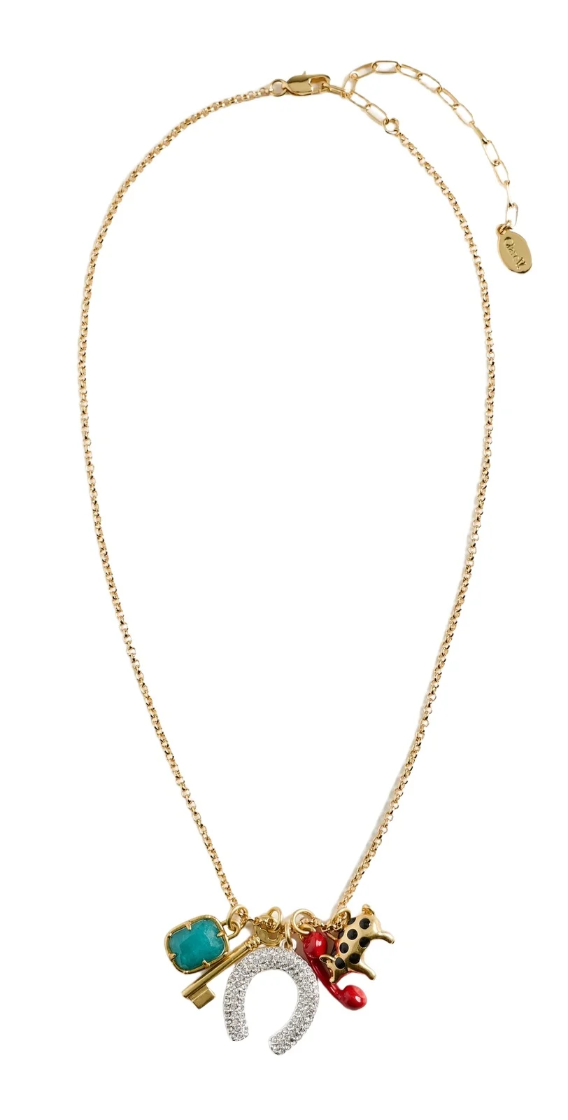 Clare V. Gigi Charm Necklace