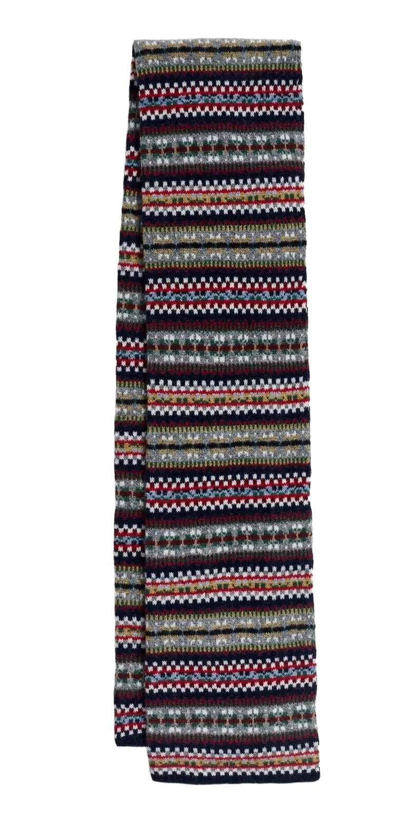 Scotland Fair Isle Knitted Scarf Scotland Fair Isle Knitted Scarf