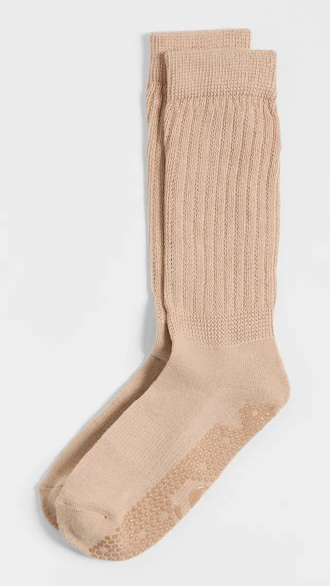Stems Scrunch Grip Crew Socks | Thumbnail 2