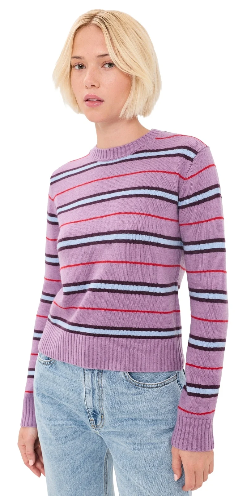 The Mila Crewneck In Soft Wool