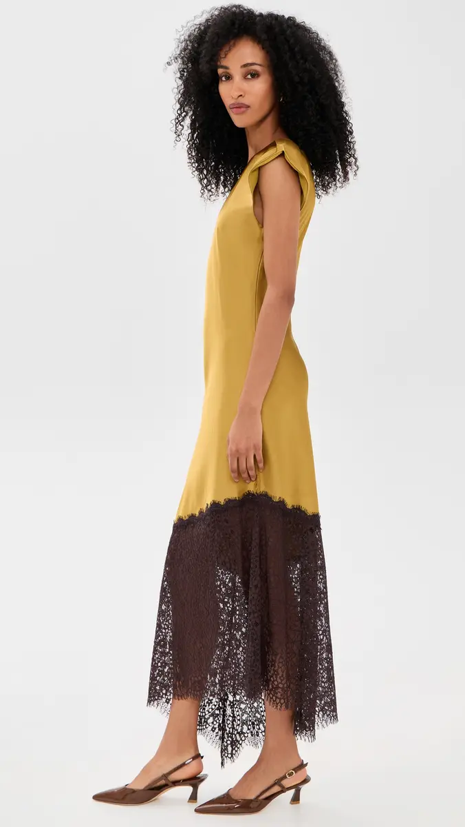 TANYA TAYLOR Violeta Lace Combo Dress | Thumbnail 4 TANYA TAYLOR Violeta Lace Combo Dress | Thumbnail 4