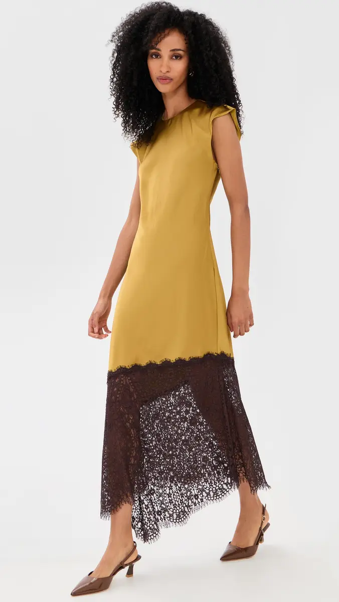 TANYA TAYLOR Violeta Lace Combo Dress | Thumbnail 5 TANYA TAYLOR Violeta Lace Combo Dress | Thumbnail 5