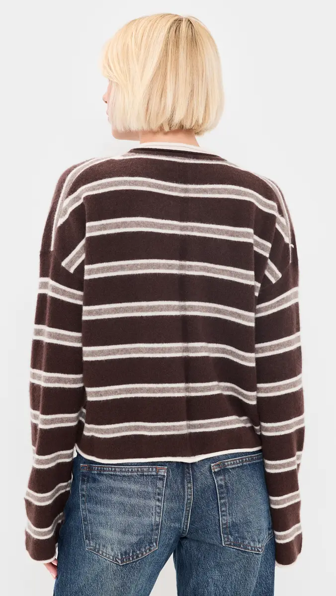 La Ligne Striped Dominick Cashmere Sweater | Thumbnail 3 La Ligne Striped Dominick Cashmere Sweater | Thumbnail 3