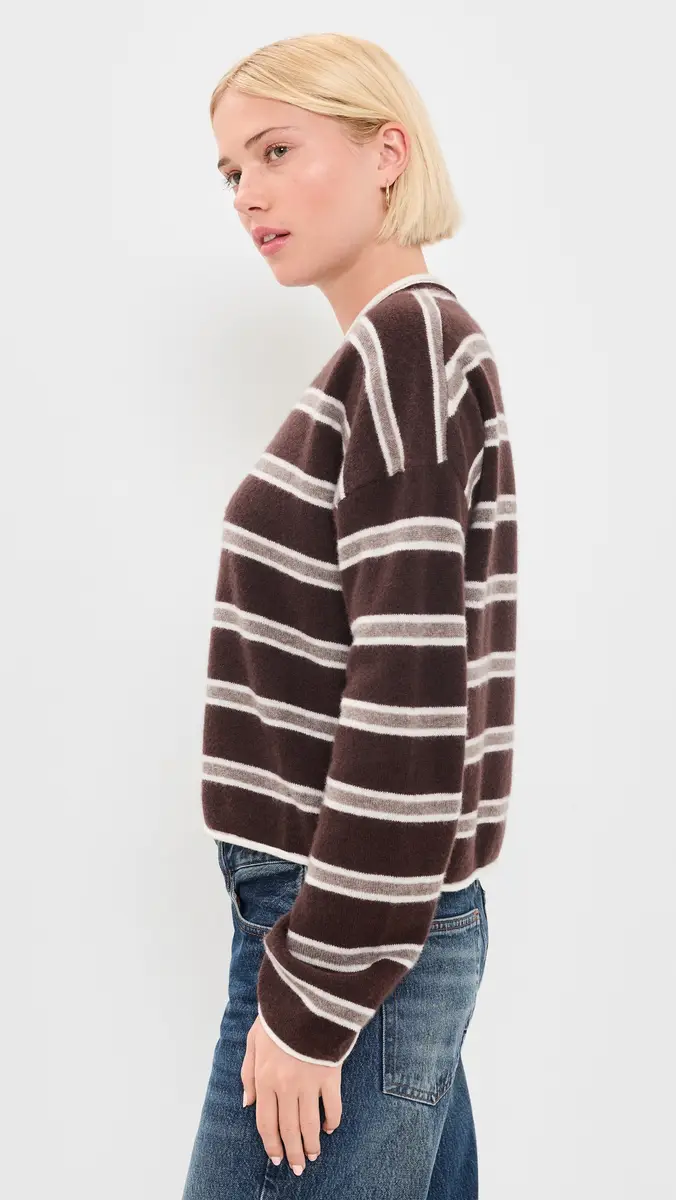 La Ligne Striped Dominick Cashmere Sweater | Thumbnail 4 La Ligne Striped Dominick Cashmere Sweater | Thumbnail 4