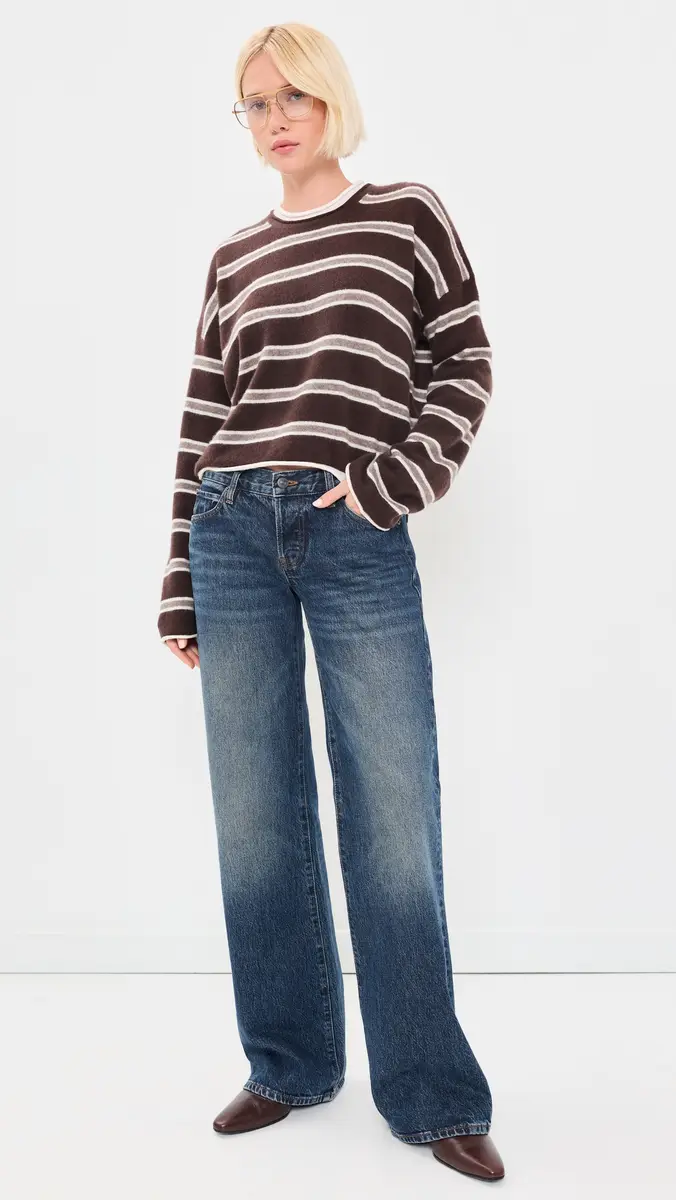 La Ligne Striped Dominick Cashmere Sweater | Thumbnail 5 La Ligne Striped Dominick Cashmere Sweater | Thumbnail 5