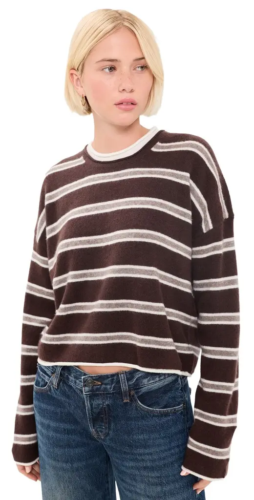 La Ligne Striped Dominick Cashmere Sweater
