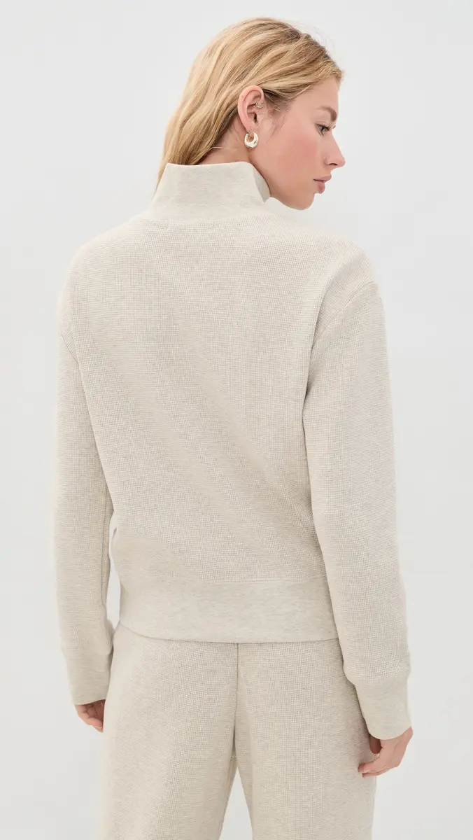 perfectwhitetee Zia 1/4 Waffle Pullover | Thumbnail 3 perfectwhitetee Zia 1/4 Waffle Pullover | Thumbnail 3