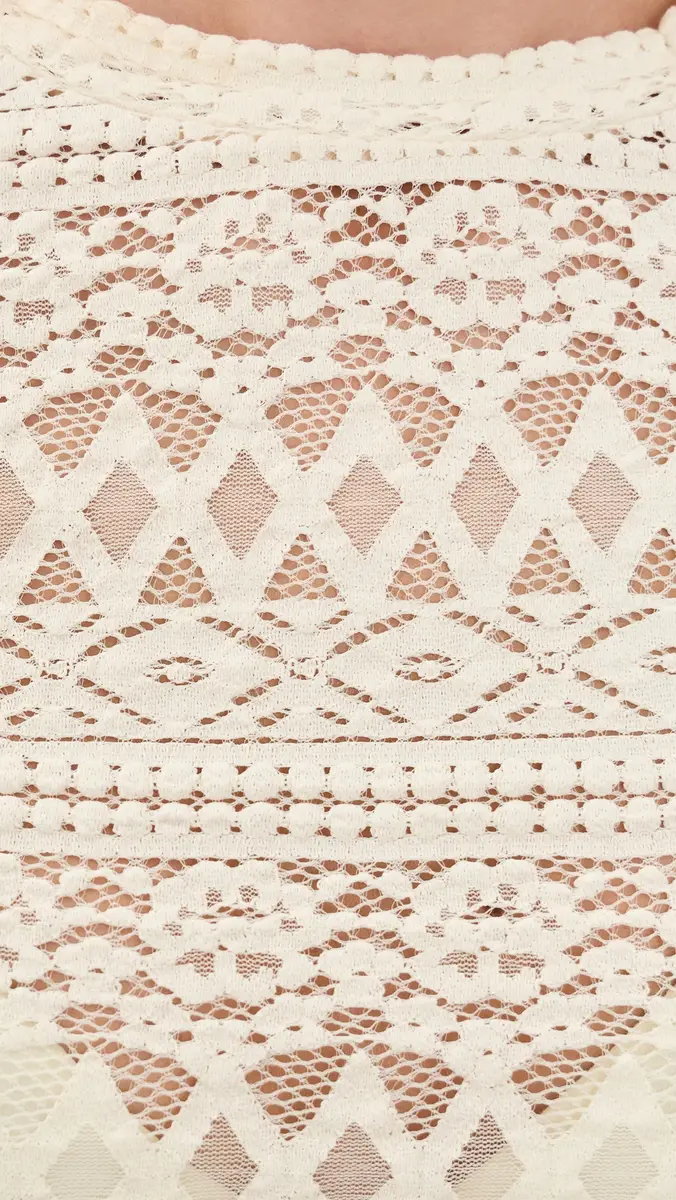 Madewell Jacquard Lace Long Sleeve Top | Thumbnail 6 Madewell Jacquard Lace Long Sleeve Top | Thumbnail 6