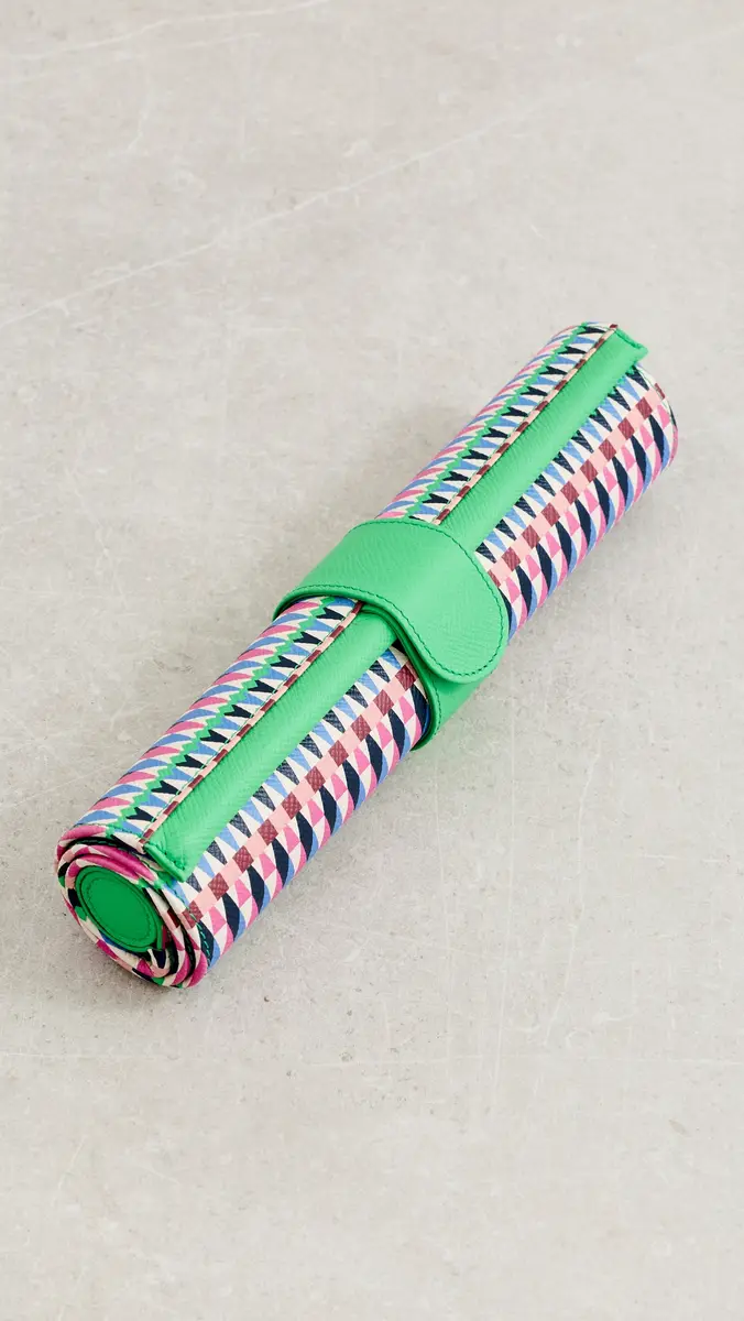 Smythson Backgammon Roll Flamingo | Thumbnail 4