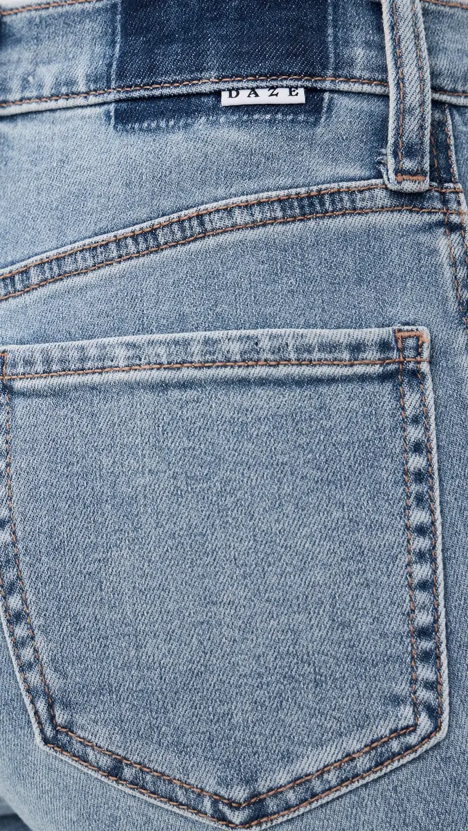 DAZE Far Out Seaming High Rise Wide Leg Jeans | Thumbnail 6 DAZE Far Out Seaming High Rise Wide Leg Jeans | Thumbnail 6