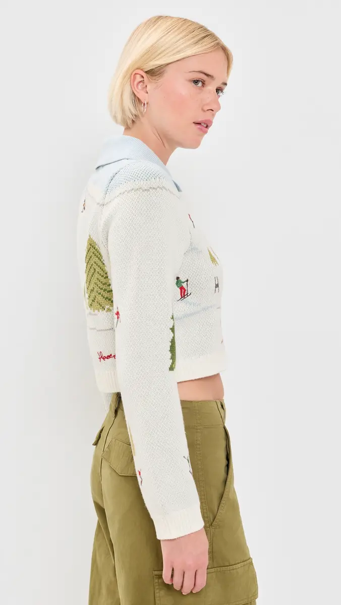 House of Sunny Ski Tripper Cardigan | Thumbnail 4 House of Sunny Ski Tripper Cardigan | Thumbnail 4