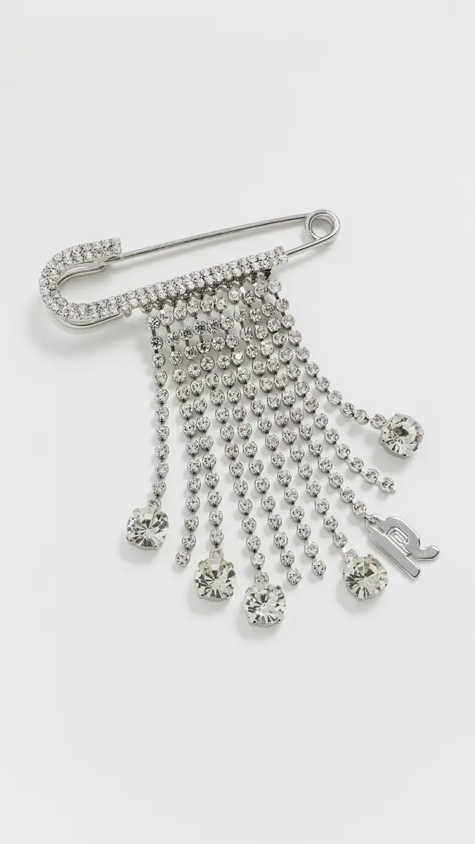 Rabanne Crystal Charm Pin | Thumbnail 2 Rabanne Crystal Charm Pin | Thumbnail 2