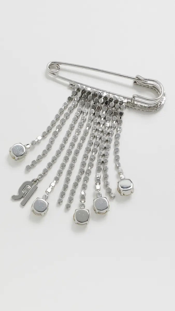 Rabanne Crystal Charm Pin | Thumbnail 5 Rabanne Crystal Charm Pin | Thumbnail 5