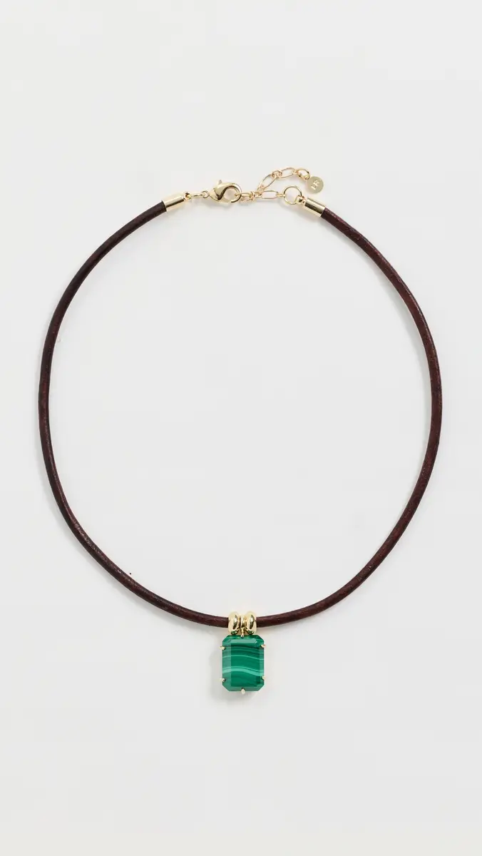 Lacey Ryan Malachite Prong Choker Necklace | Thumbnail 2 Lacey Ryan Malachite Prong Choker Necklace | Thumbnail 2