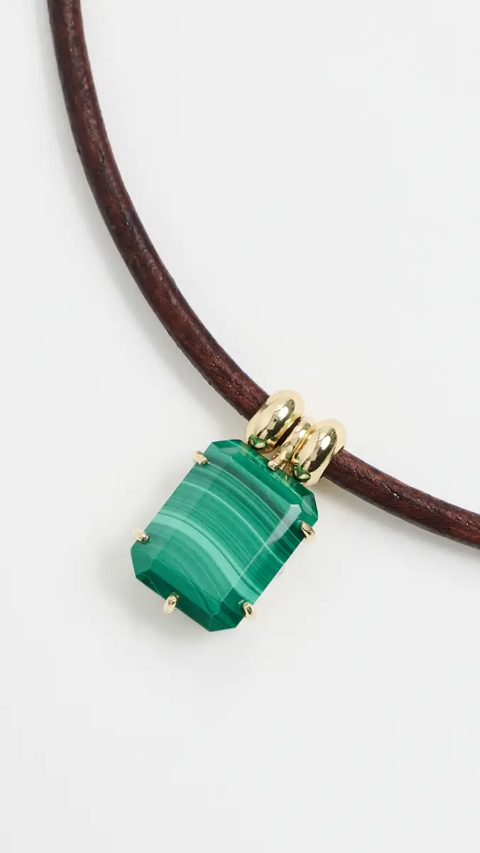 Lacey Ryan Malachite Prong Choker Necklace | Thumbnail 4 Lacey Ryan Malachite Prong Choker Necklace | Thumbnail 4