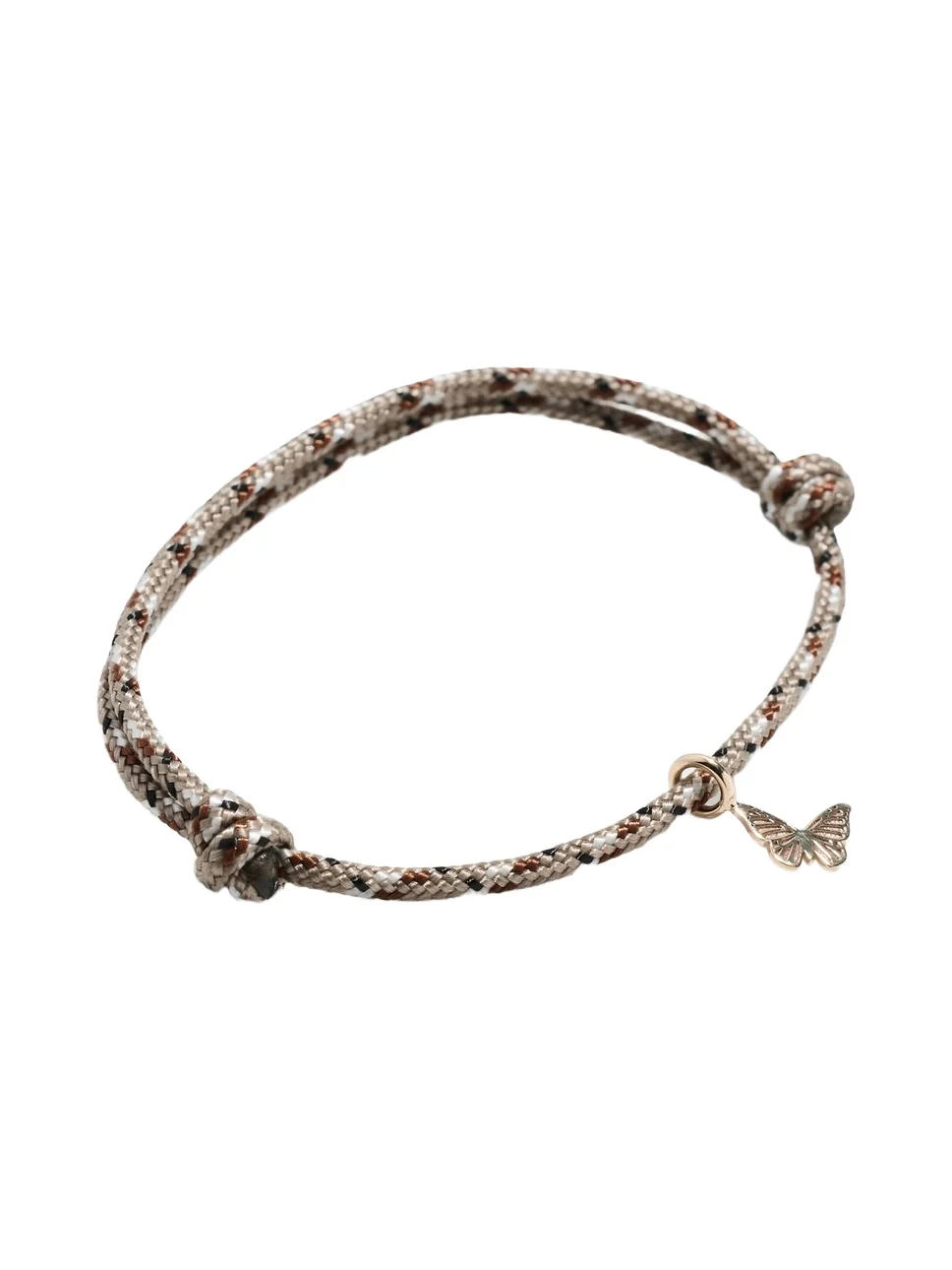 14k Midi Butterfly Paracord Bracelet