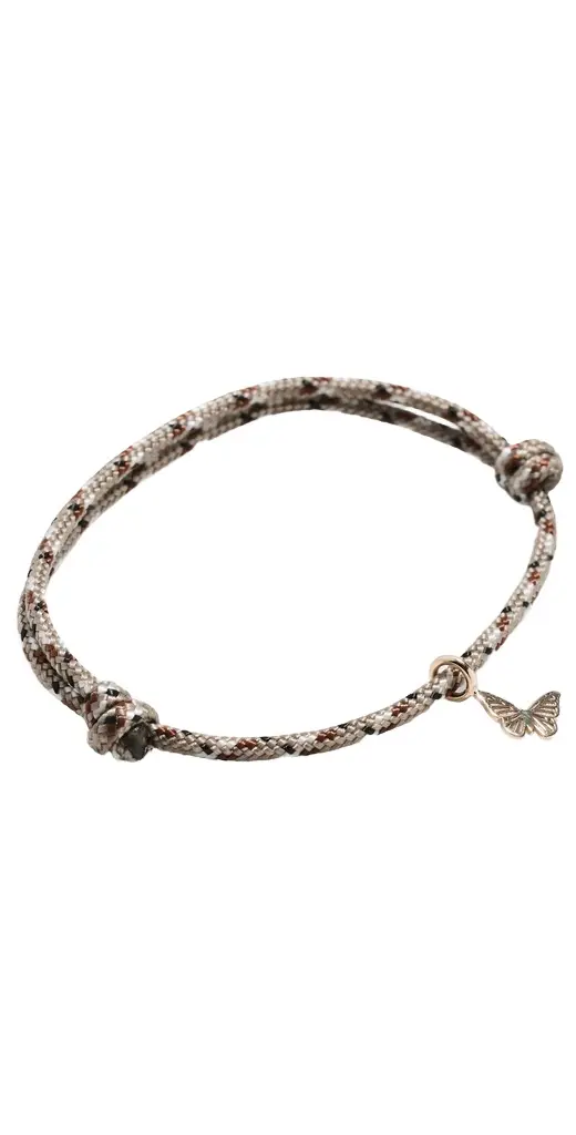 Zoë Chicco 14k Midi Butterfly Paracord Bracelet