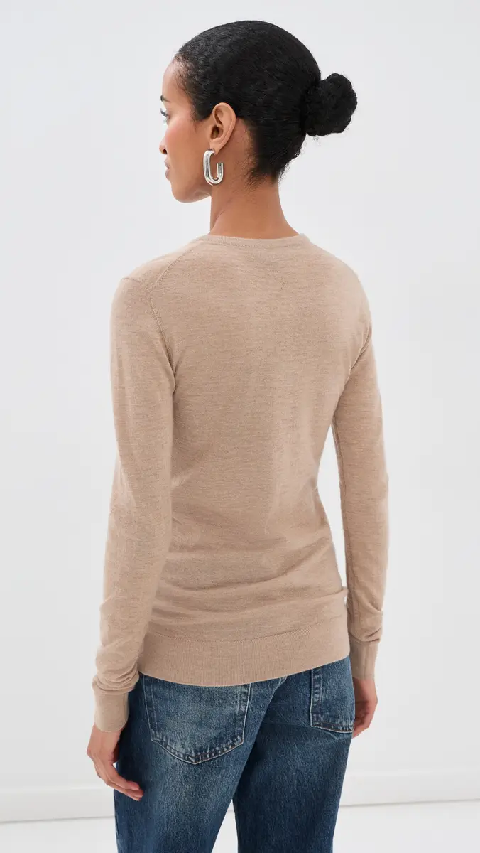 Tibi Tissue Cashmere Crew Neck Pullover | Thumbnail 3 Tibi Tissue Cashmere Crew Neck Pullover | Thumbnail 3