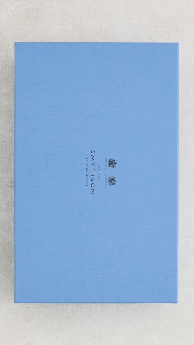 Smythson Backgammon Roll Travel Set Nile Blue | Thumbnail 6 Smythson Backgammon Roll Travel Set Nile Blue | Thumbnail 6