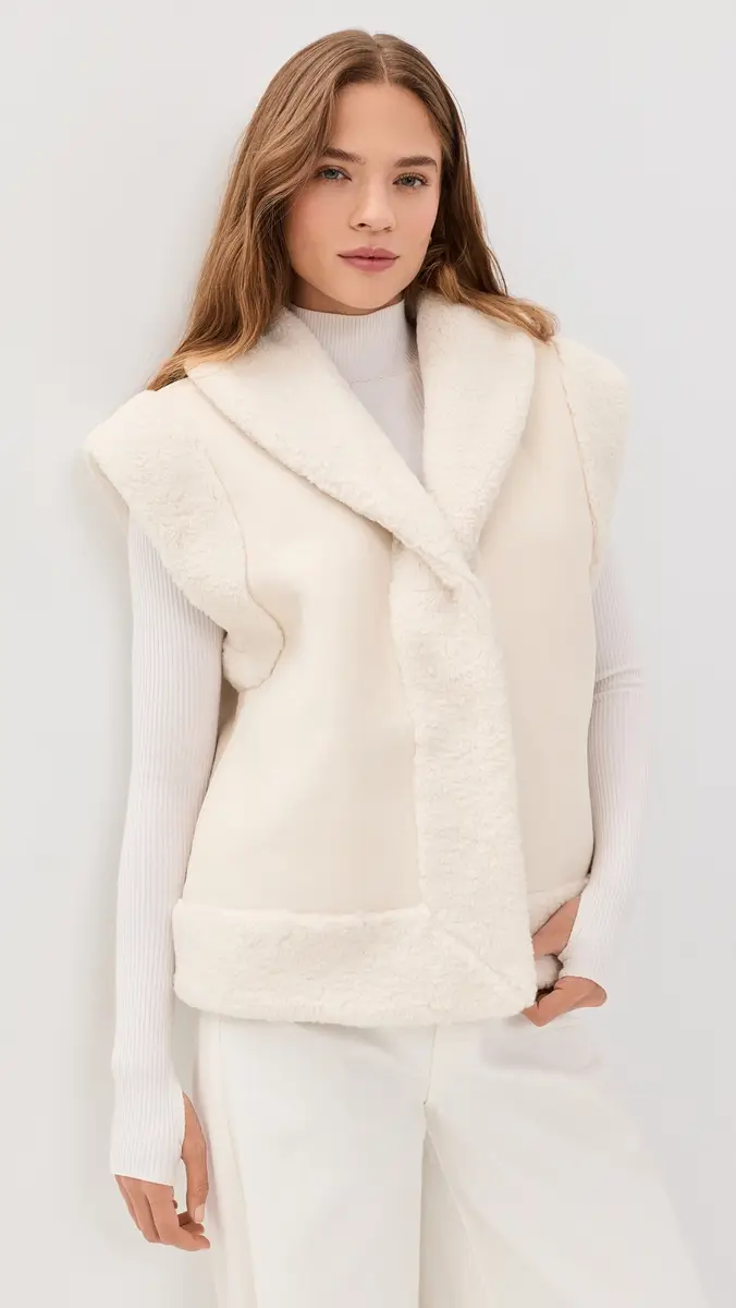 Splendid x Cellajaneblog Faux Leather Fur Vest | Thumbnail 2 Splendid x Cellajaneblog Faux Leather Fur Vest | Thumbnail 2