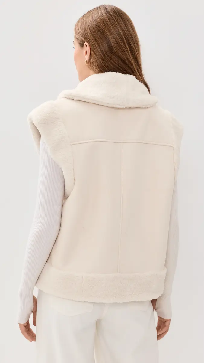 Splendid x Cellajaneblog Faux Leather Fur Vest | Thumbnail 3 Splendid x Cellajaneblog Faux Leather Fur Vest | Thumbnail 3