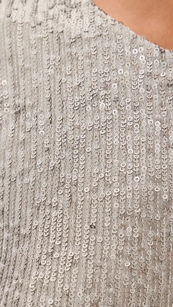 Norma Kamali Sleeveless Sequin Mini Dress | Thumbnail 6 Norma Kamali Sleeveless Sequin Mini Dress | Thumbnail 6
