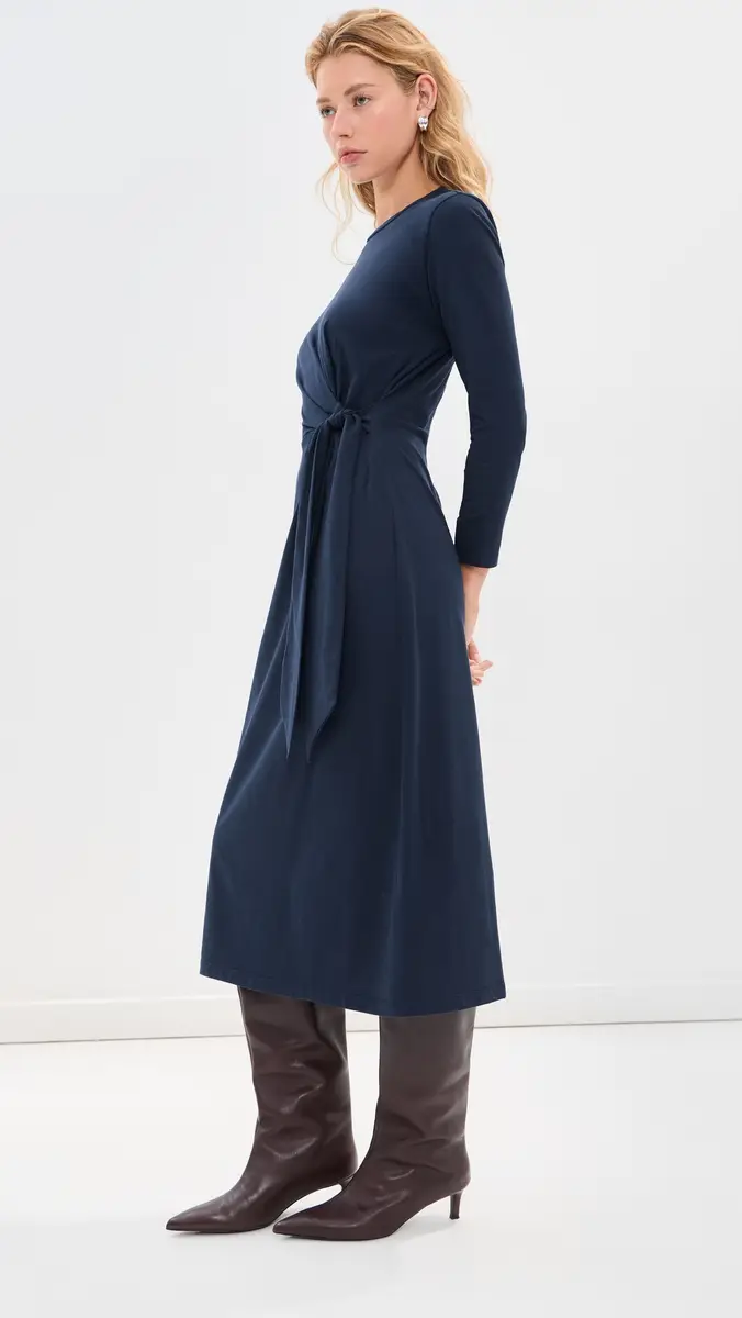 LE BOP Gwen Long Sleeve Midi Dress | Thumbnail 4 LE BOP Gwen Long Sleeve Midi Dress | Thumbnail 4