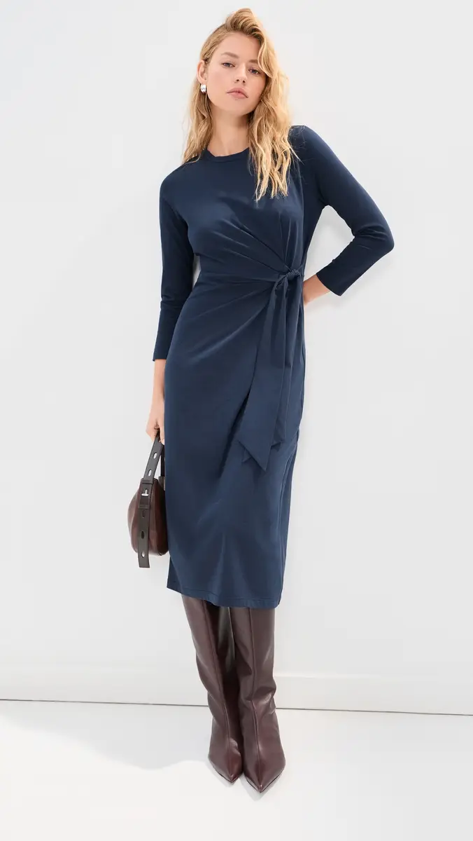 LE BOP Gwen Long Sleeve Midi Dress | Thumbnail 5 LE BOP Gwen Long Sleeve Midi Dress | Thumbnail 5