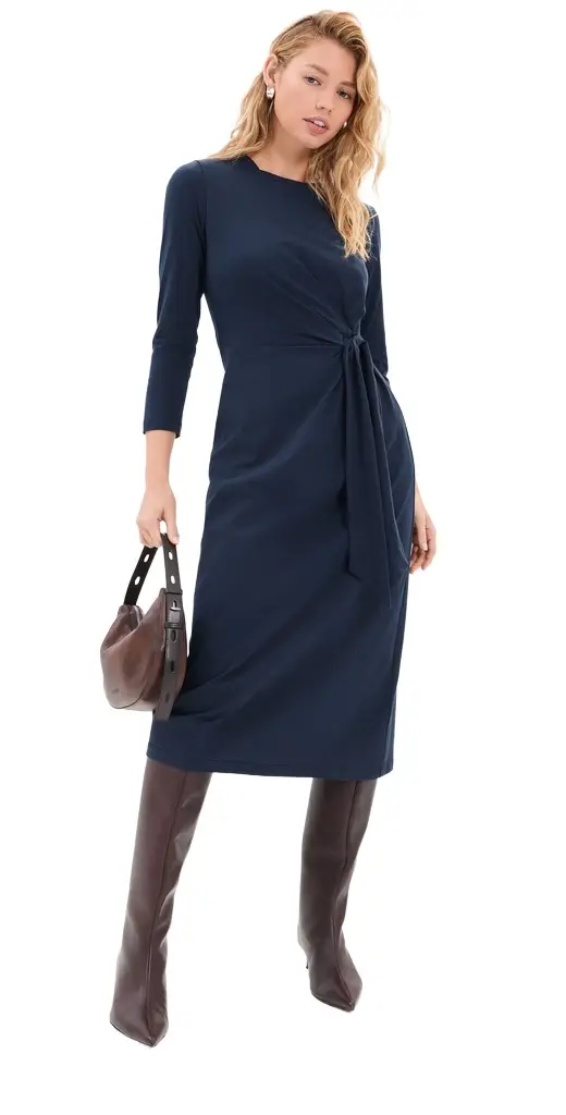 Gwen Long Sleeve Midi Dress
